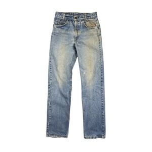 VTG Levi's 718 Orange Tab Jeans Women's 29x31 USA 1984 Distressed Fade